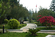 文山學院校園風光_中心花園
