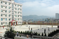 文山學院校園風光_羽毛球場
